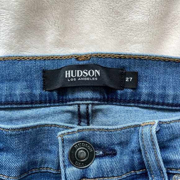 Hudson Nico Straight Cropped Jeans - Picture 3 of 9